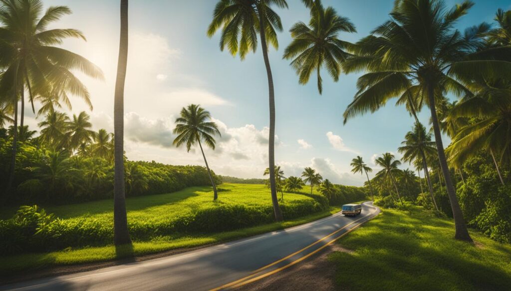 distance between la romana and punta cana