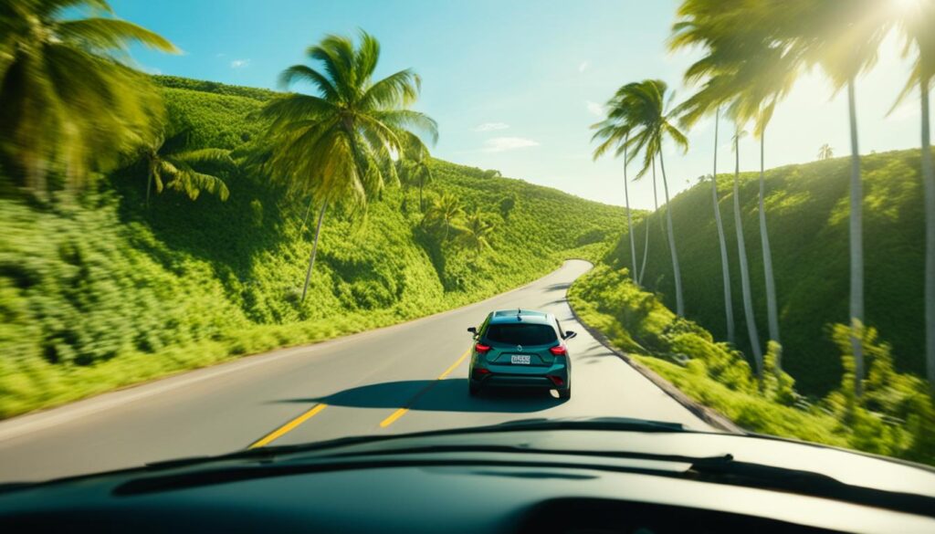 distance between punta cana and la romana