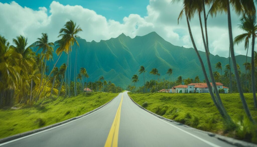 distance between punta cana and santo domingo