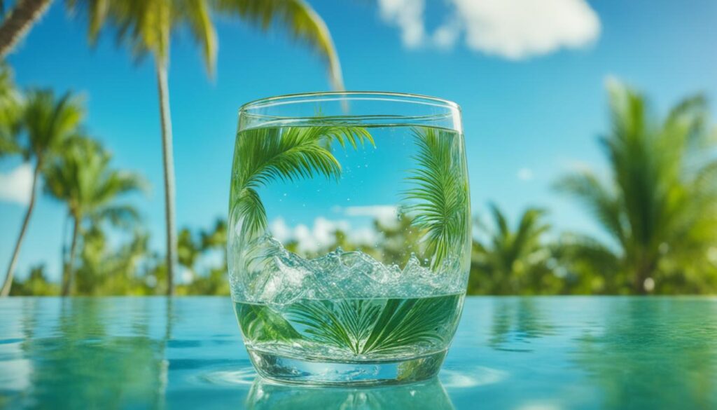 drinking water punta cana