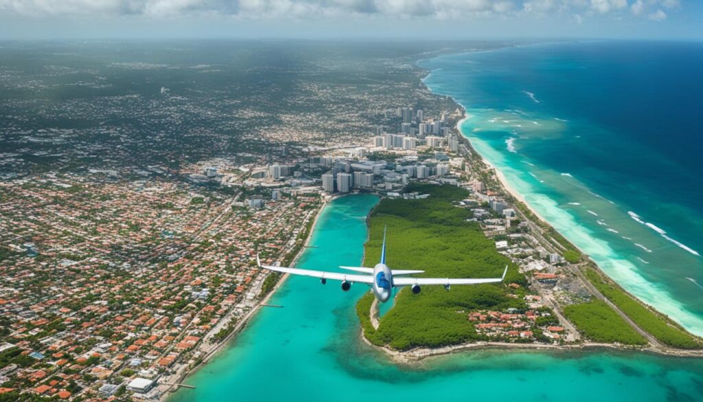 flying from punta cana to santo domingo