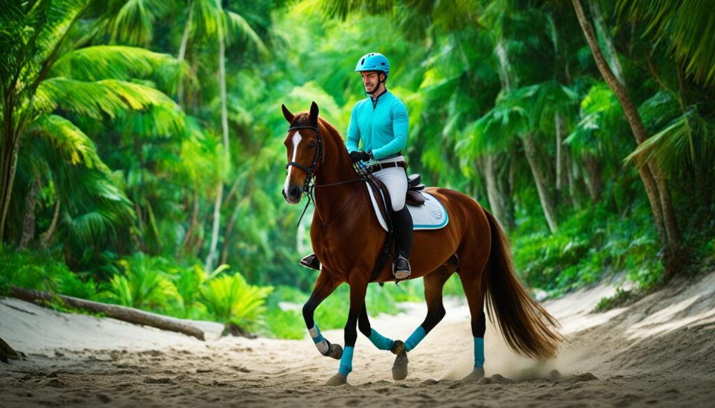 go horseback riding in Punta Cana