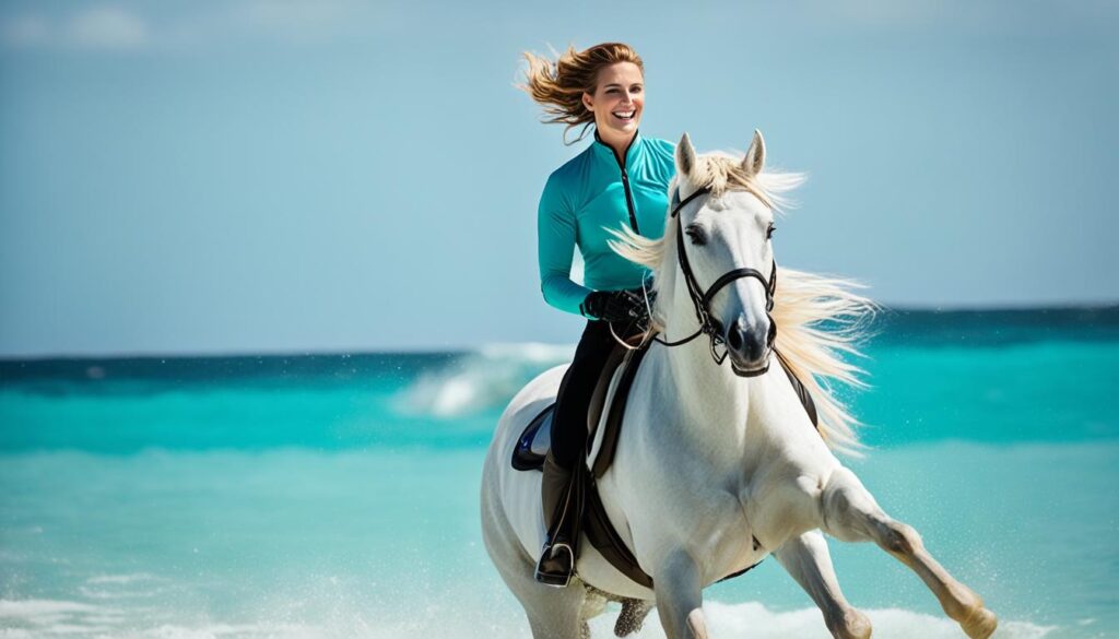 horseback riding in Punta Cana