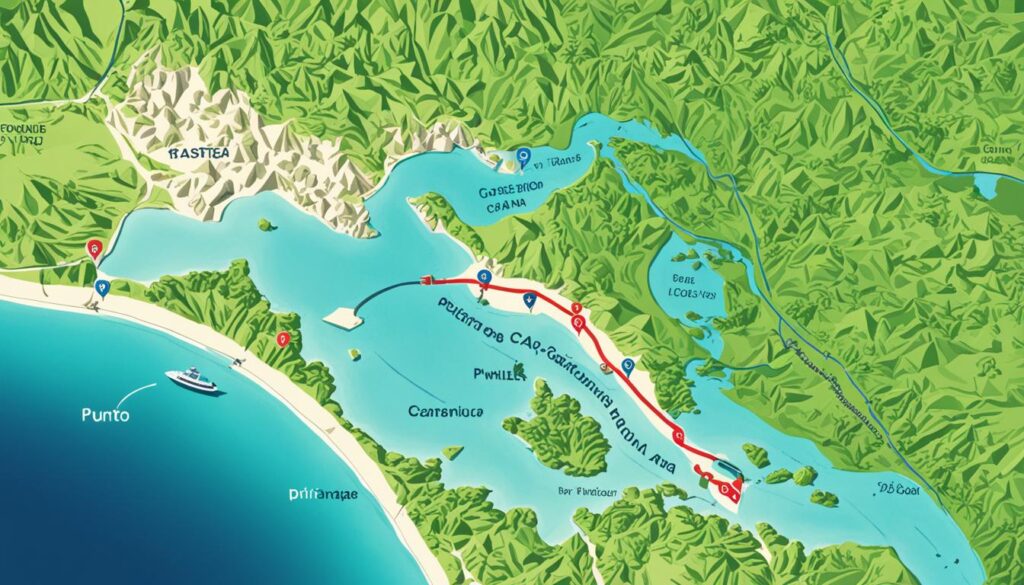 how far from puerto plata to punta cana