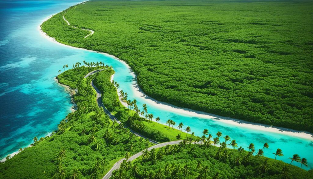 how far from punta cana to la romana