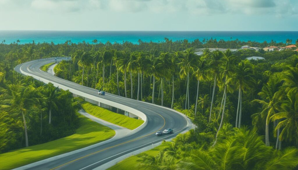 how far is punta cana from santo domingo airport