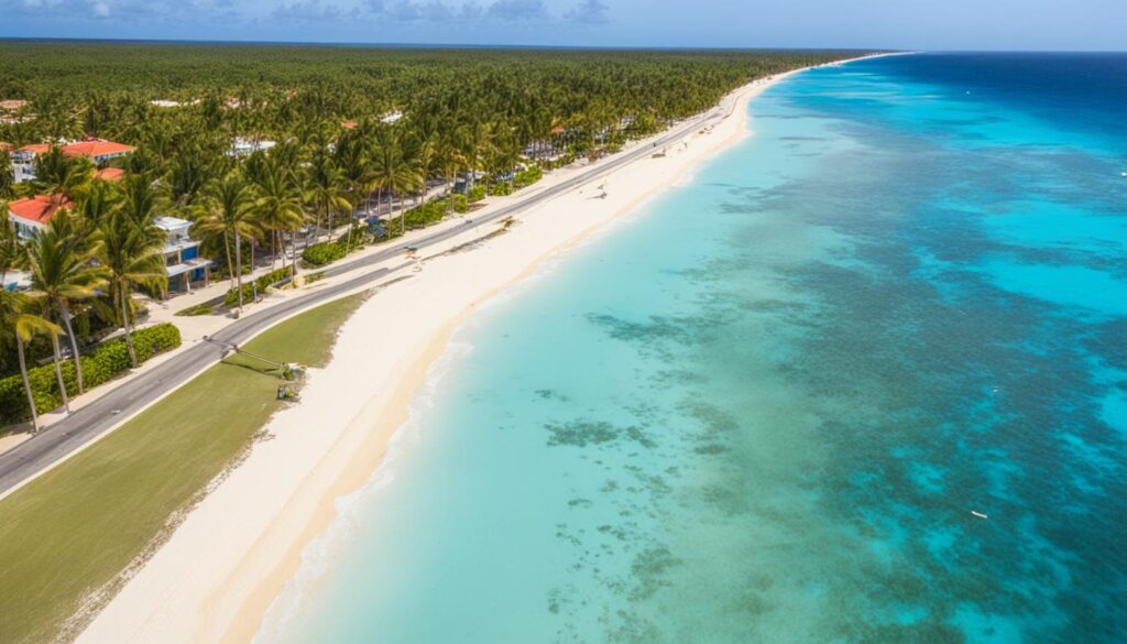 how far is santo domingo to punta cana