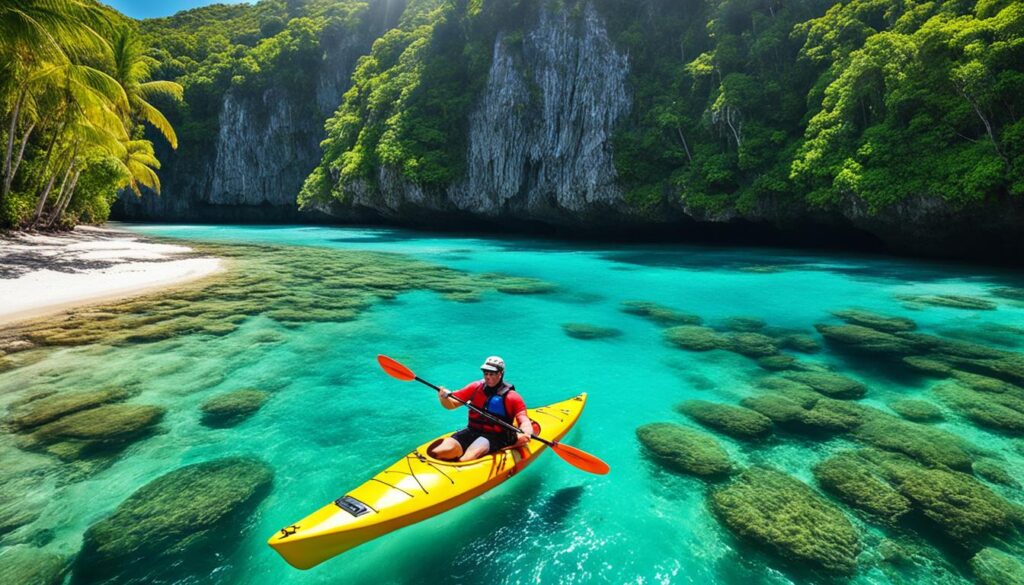 kayaking in the dominican republic