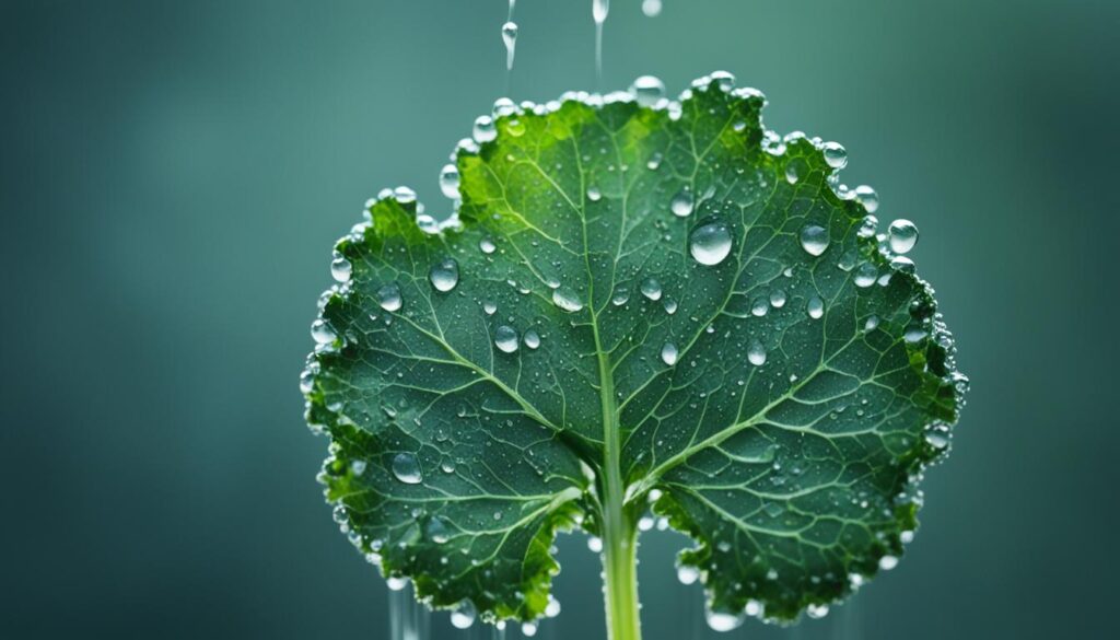 leafy greens and water contamination