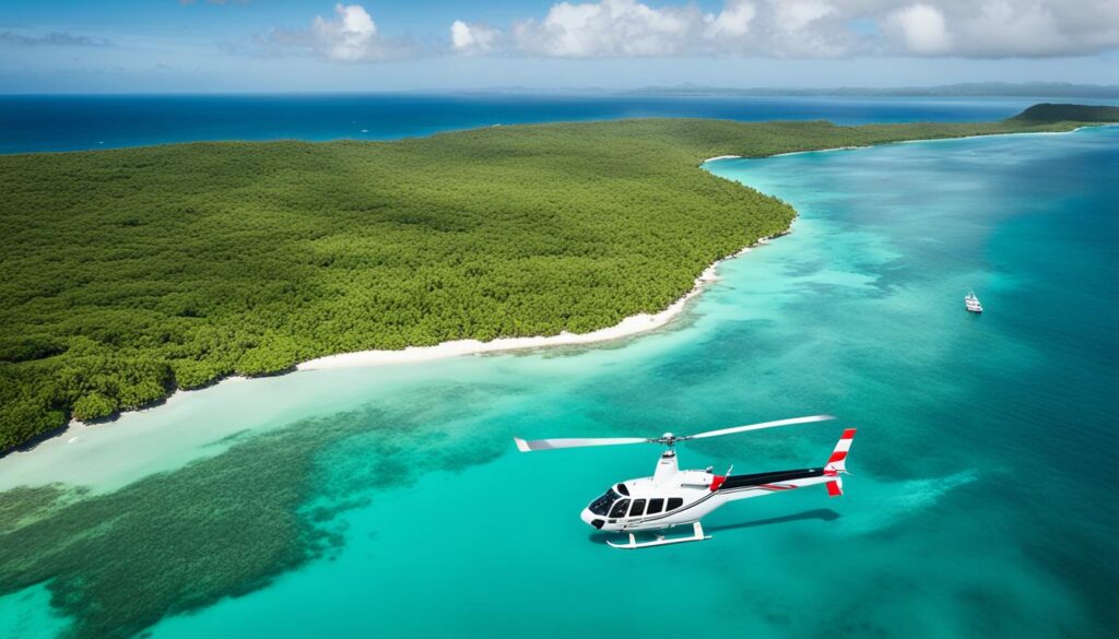 luxury helicopter transport dominican republic