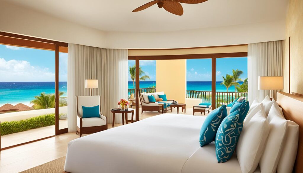 ocean view suite at Dreams Punta Cana Resort & Spa