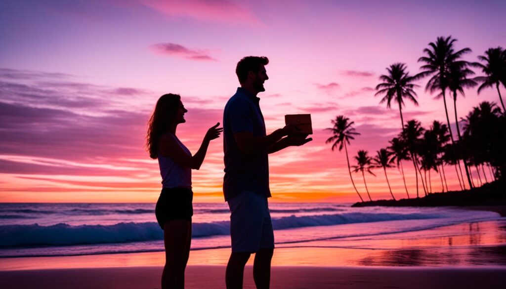 proposal in the punta cana
