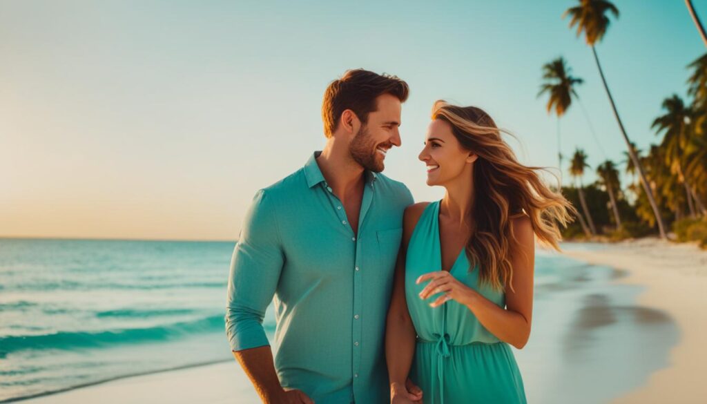 punta cana engagement photos