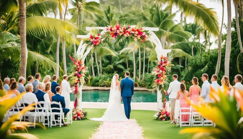 punta cana garden wedding venues