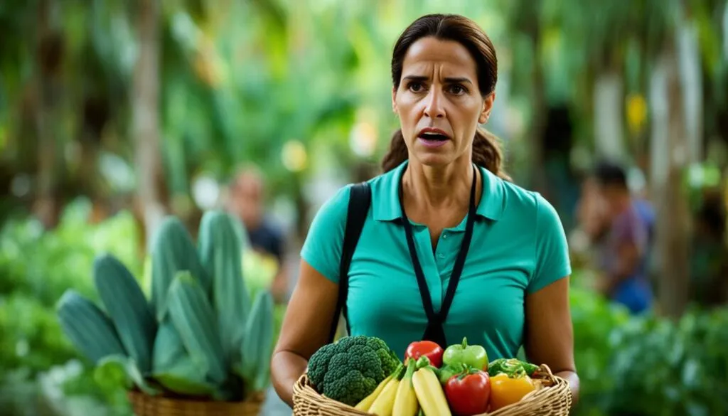 risks of consuming fruits and veggies in Dominican Republic