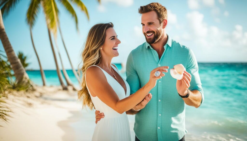 romantic proposal ideas punta cana