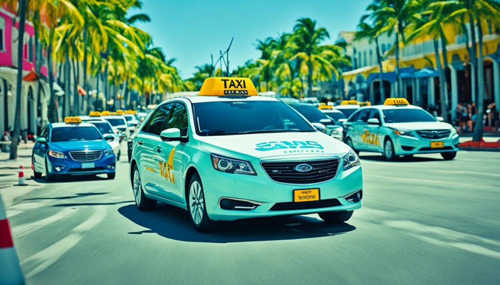 types of taxi services from Santo Domingo to Punta Cana